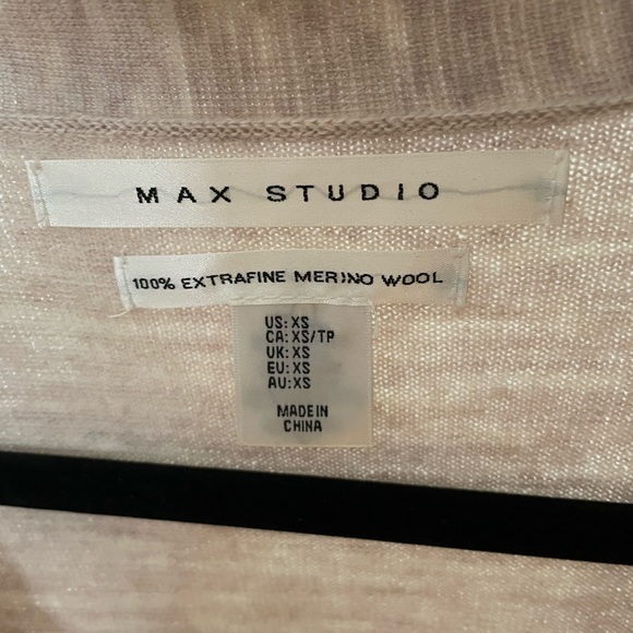Max Studio wool cardigan - Picture 2 of 2